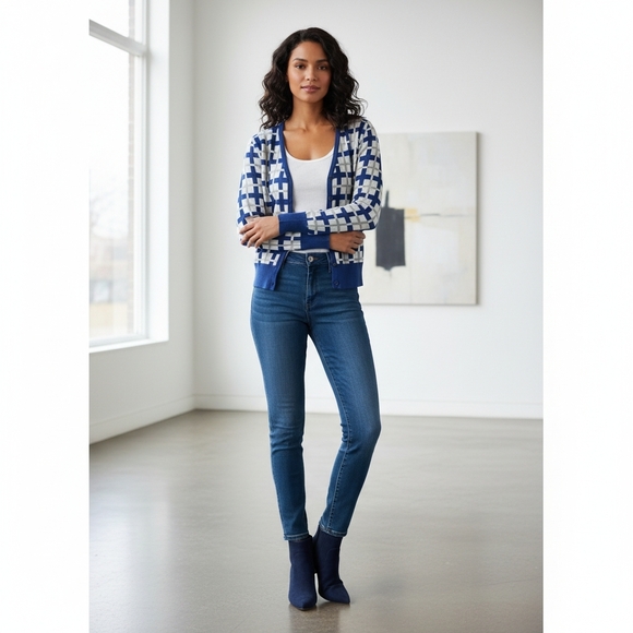 Cabi Long Sleeve Cardigan Small - Picture 7 of 7